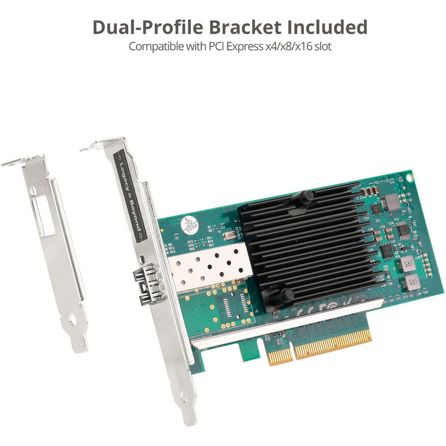 SIIG Single Port 10G SFP+ Ethernet Network PCI Express LB-GE0411-S1