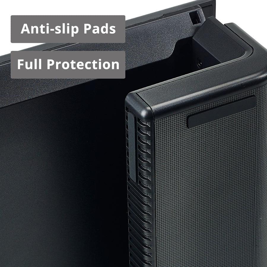SIIG Stylish Foldable Monitor Stand with USB Hub CE-MT2Q12-S1