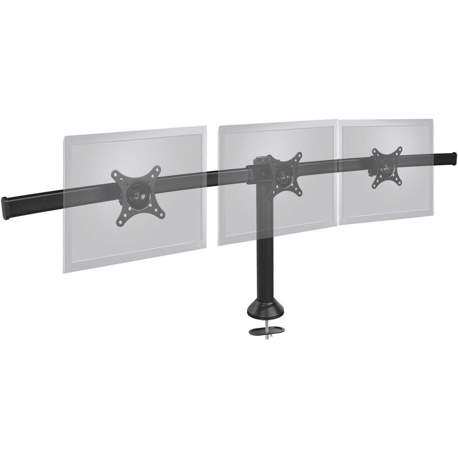 SIIG Triple Monitor Desk Stand - 13 to 27"" CE-MT1812-S2