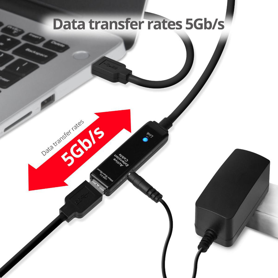 SIIG USB 3.0 Active Repeater Cable - 25M JU-CB0D11-S1