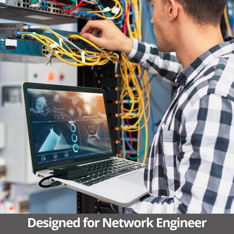 SIIG USB 3.0 to SFP Gigabit Ethernet Adapter JU-NE0B11-S1