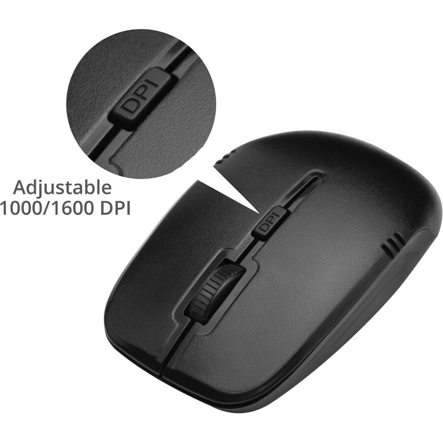 SIIG Wireless Extra-Duo Keyboard & Mouse JK-WR0T12-S1