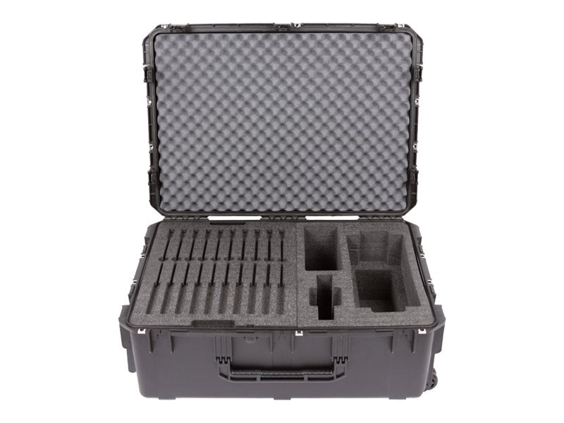 SKB iSeries 3I-34241 - Hard case for wireless microphone system - ultra high-strength polypropylene copolymer resin 3I-342412MXC