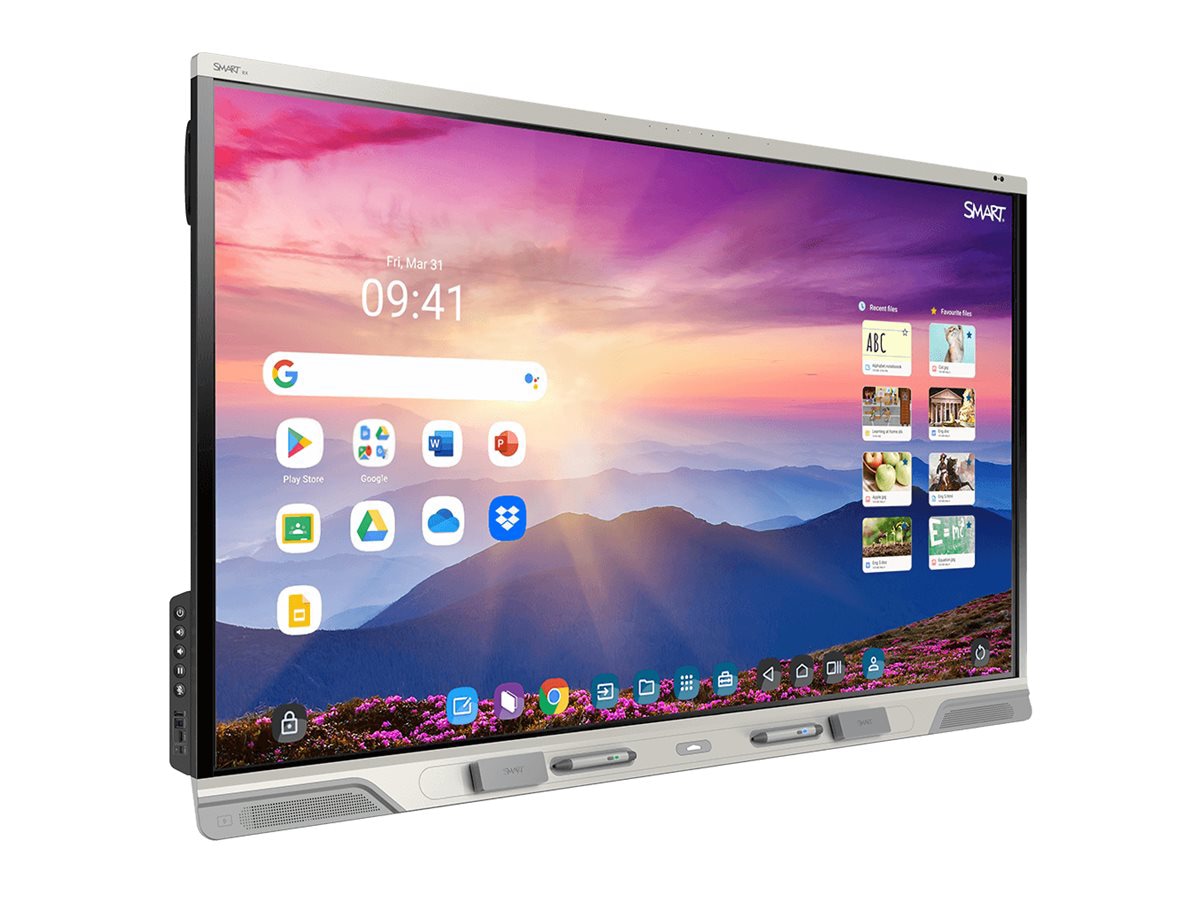 SMART BOARD RX086 SERIES INTERACTIVE DISPLAY WITH IQ. INCLUDES 3 YEAR SUBSCRIPTI