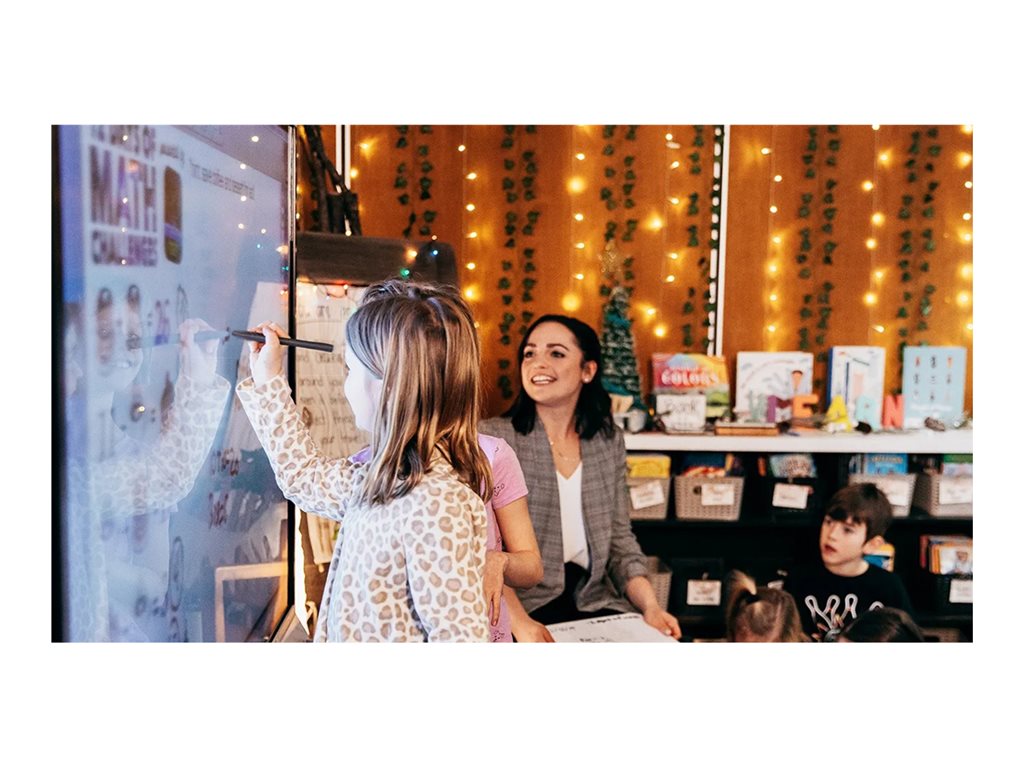 SMART Board GX175-V3 - 75 Diagonal Class GX (V3) Series LED-backlit LCD display - interactive - with whiteboard and touchscreen GX175-V3-AMG1