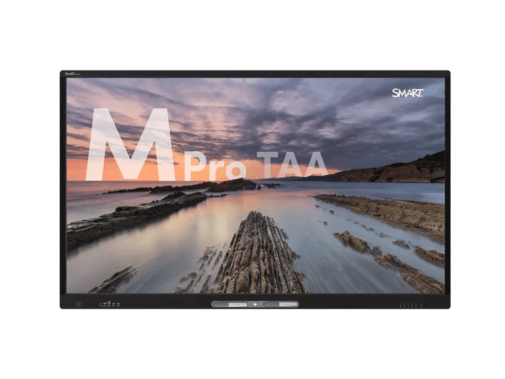 SMART Board M586-V5-P - 86 Diagonal Class M Pro Series LED-backlit LCD display - interactive - with built-in interactive whiteboard