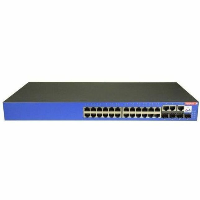 SS2GR26i Managed Gigabit Switch - 24-Port Layer 2/4 Stackable | AMER NETWORKS