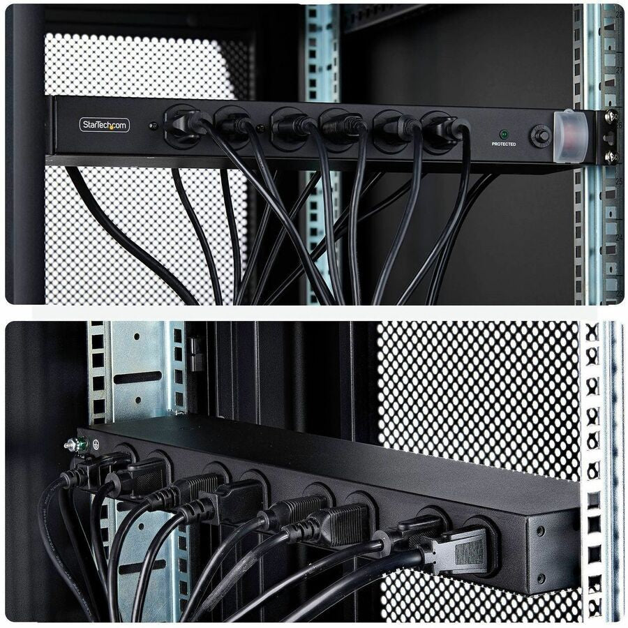 STARTECH 14-Outlet 1U Rackmount PDU Power Strip for IT Pros