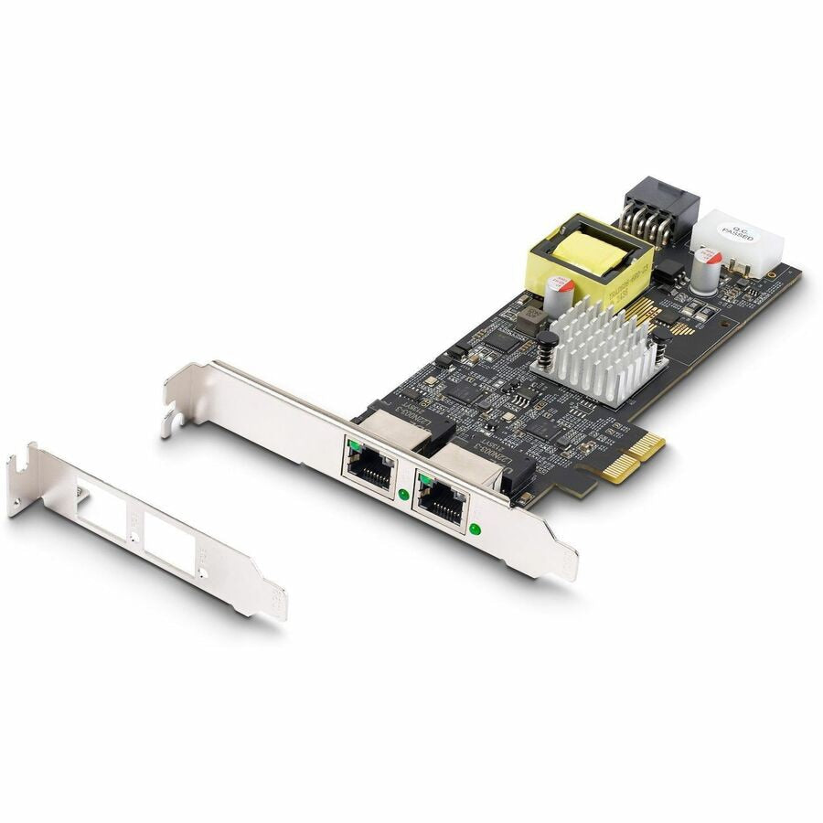 STARTECH 2-Port 2.5Gbps PoE+ Network Card with Intel I225V for IT Pros