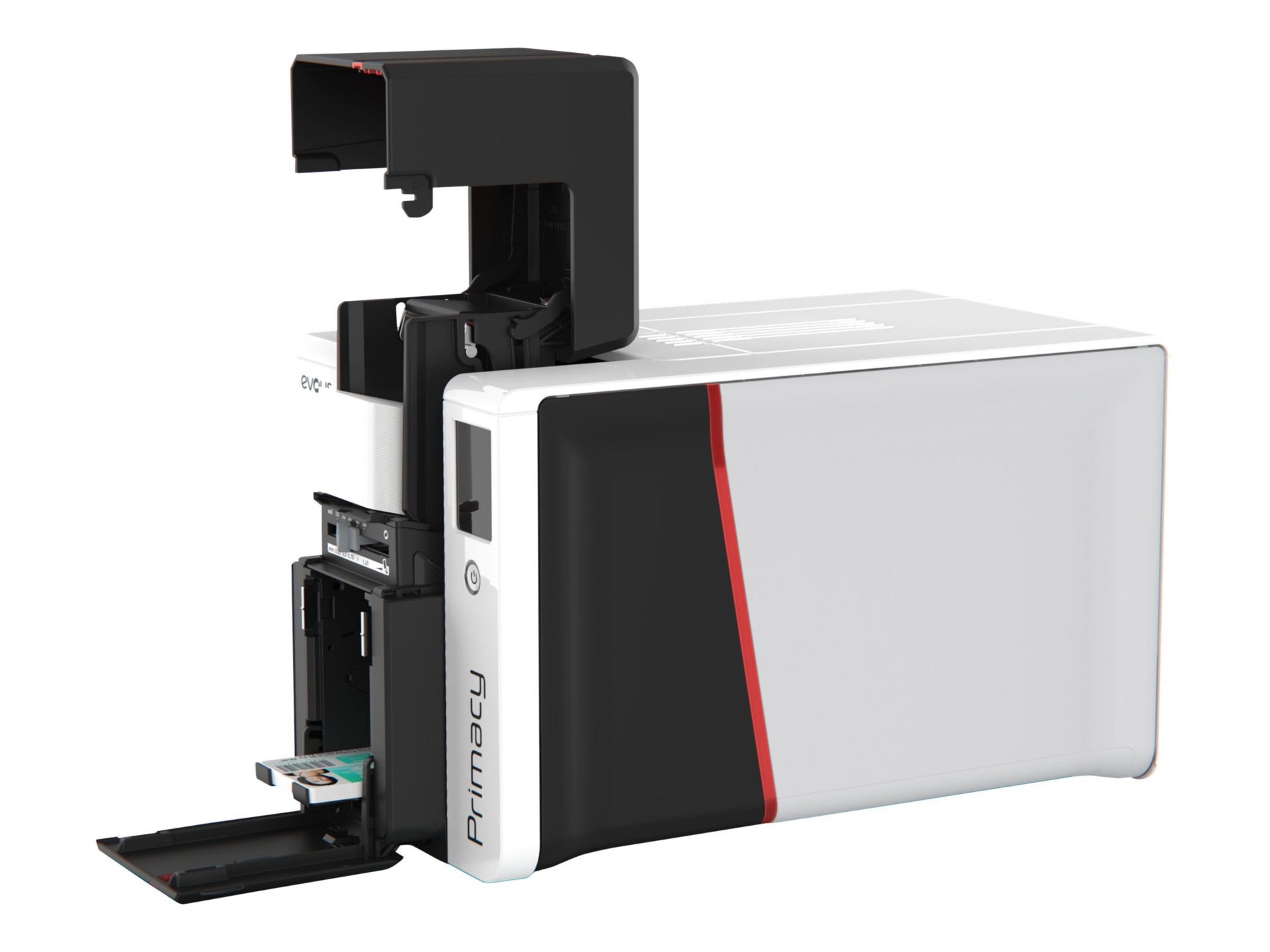 STRATEGIC SOURCING Primacy 2 ID Card Printer – Fast Dye-Sublimation, Ethernet/USB