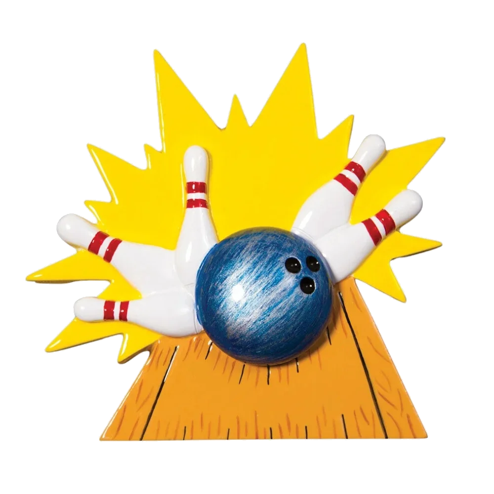 STRIKE! - Bowling Ornament