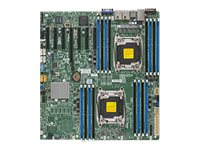 SUPERMICRO X10DRH-I - Motherboard - extended ATX - LGA2011-v3 Socket - 2 CPUs supported - C612 Chipset - USB 3.0 - 2 x Gigabit MBD-X10DRH-I-B