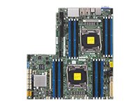 SUPERMICRO X10DRW-I - Motherboard - LGA2011-v3 Socket - 2 CPUs supported - C612 Chipset - USB 3.0 - 2 x Gigabit LAN - onboard MBD-X10DRW-I-B