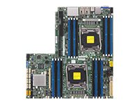SUPERMICRO X10DRW-iT - Motherboard - LGA2011-v3 Socket - 2 CPUs supported - C612 Chipset - USB 3.0 - 2 x 10 Gigabit LAN - onboard MBD-X10DRW-IT-B