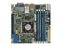 SUPERMICRO X10SDV-16C+-TLN4F - Motherboard - mini ITX - Intel Xeon D-1587 - USB 3.0 - 2 x 10 Gigabit LAN, 2 x Gigabit LAN - onboard MBD-X10SDV-16C+-TLN4F-B