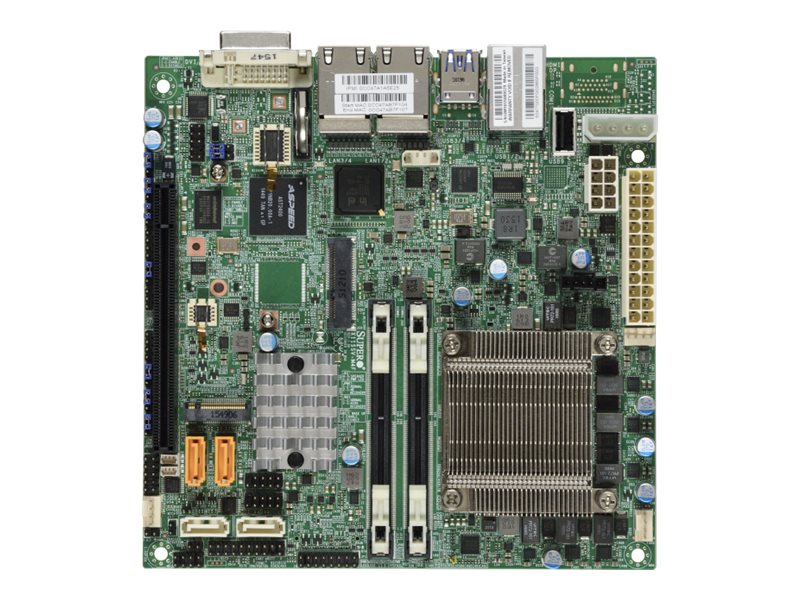 SUPERMICRO X11SSV-M4F - Motherboard - mini ITX - Intel Xeon E3-1585V5 - C236 Chipset - USB 3.0 - 4 x Gigabit LAN - onboard graphics MBD-X11SSV-M4F-O