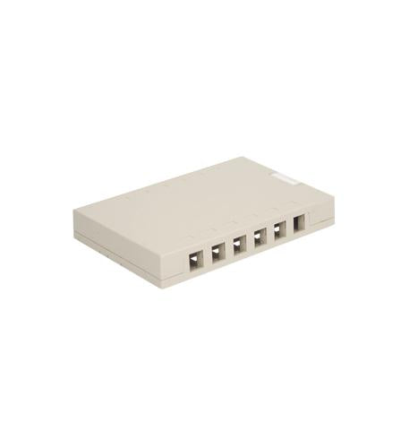 SURFACE MOUNT BOX- 12-PORT- WHITE ICC-IC107SBTWH