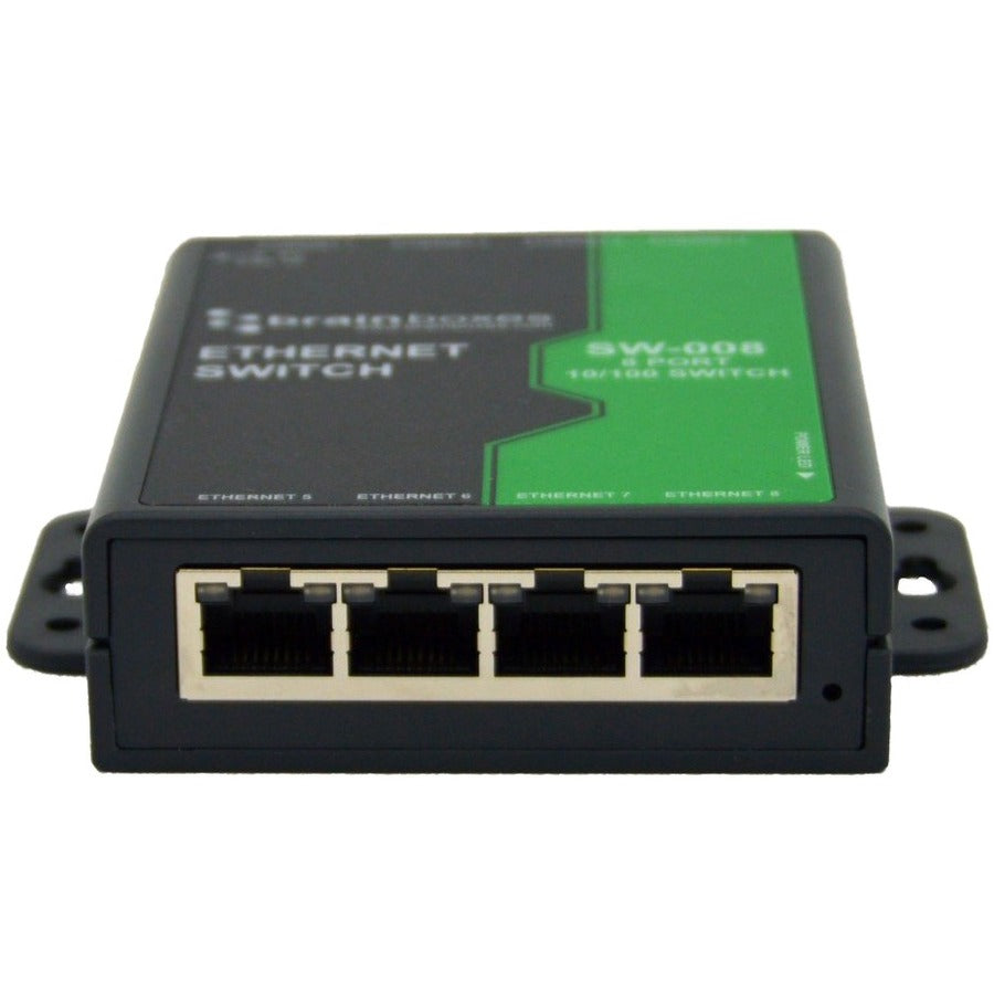 SW-008 Light Industrial 8 Port 10/100 Ethernet Switch Wall Mountable