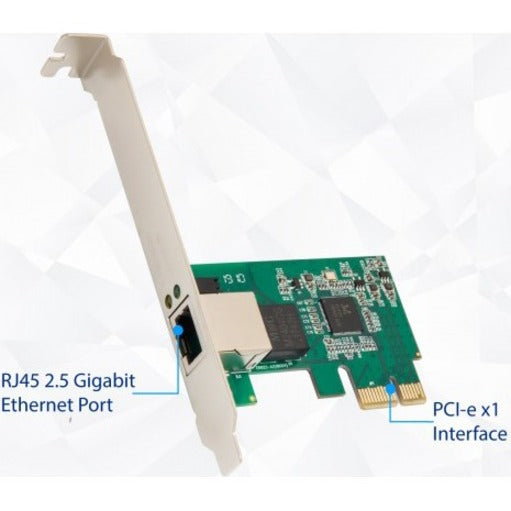 SYBA 2.5 Gigabit Ethernet PCI-e x1 Network Card SD-PEX24065