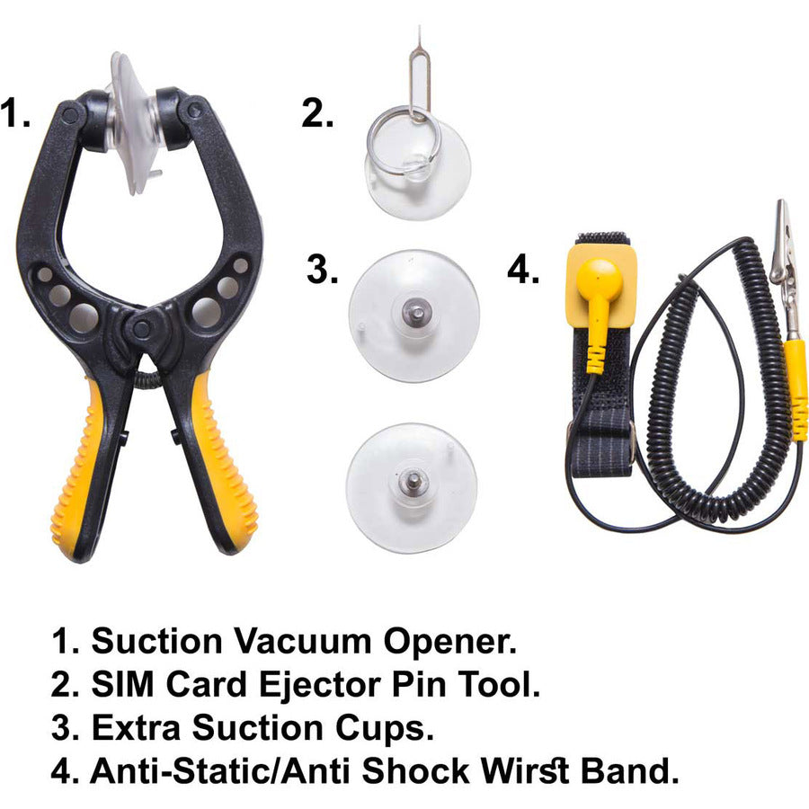 SYBA Complete Essential Electronic Repair Tool Kit SY-ACC65094