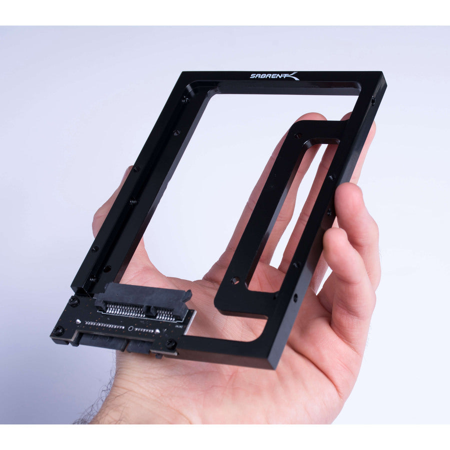 Sabrent Bk-Pcbs Drive Bay Adapter For 3.5" - Serial Ata/600 Host Interface Internal - Black