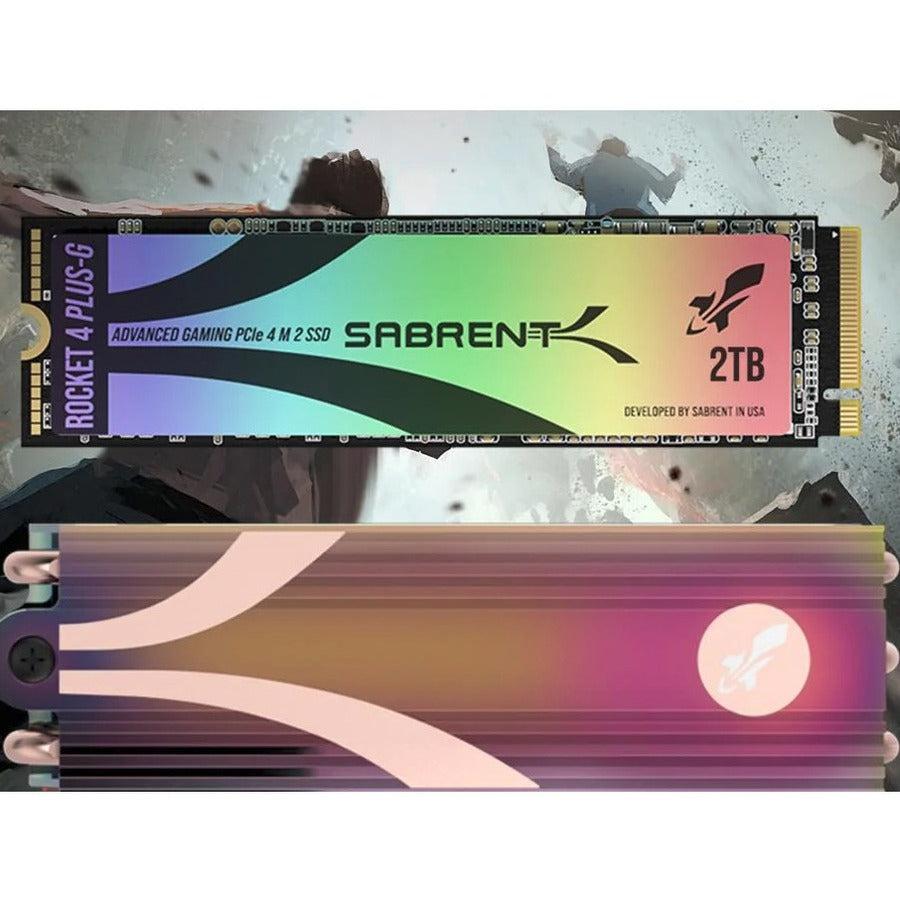 Sabrent Rocket 4 PLUS G SB-RKTG 2 TB Solid State Drive - M.2 2280 Internal - PCI Express (PCI Express 3.1 x4)