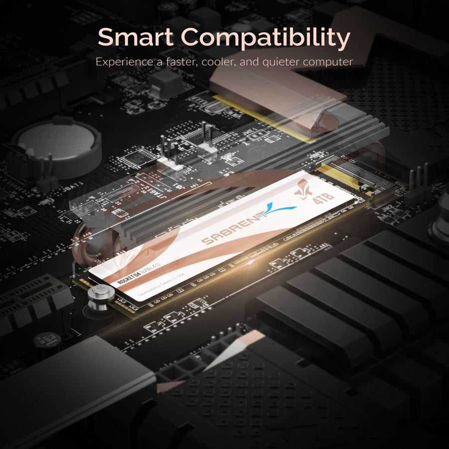 Sabrent Rocket Q4 SB-RKTQ4-4TB 4 TB Solid State Drive - M.2 2280 Internal - PCI Express NVMe (PCI Express NVMe 4.0 x4)