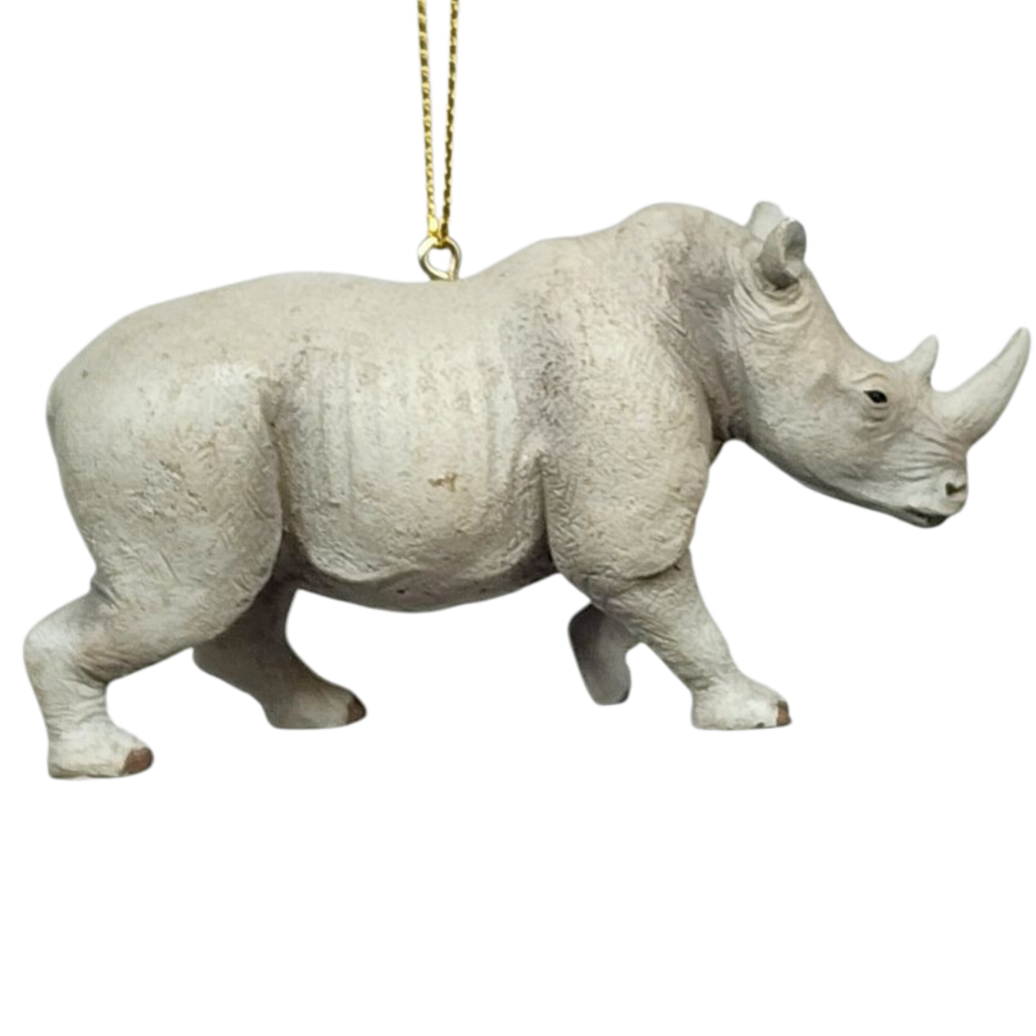 Safari Animal Ornament - Rhino