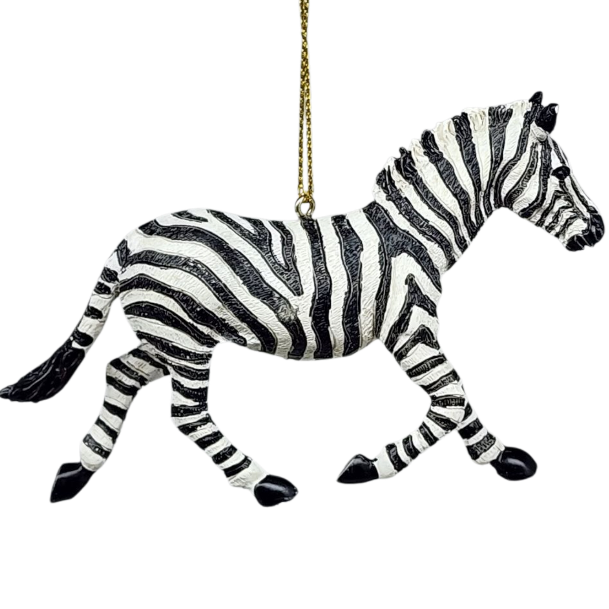 Safari Animal Ornament - Zebra