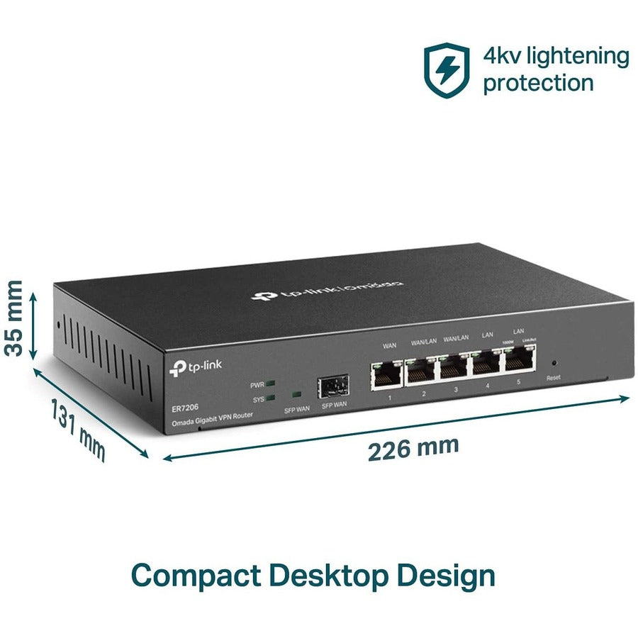 SafeStream Gigabit Multi WAN VPN Router