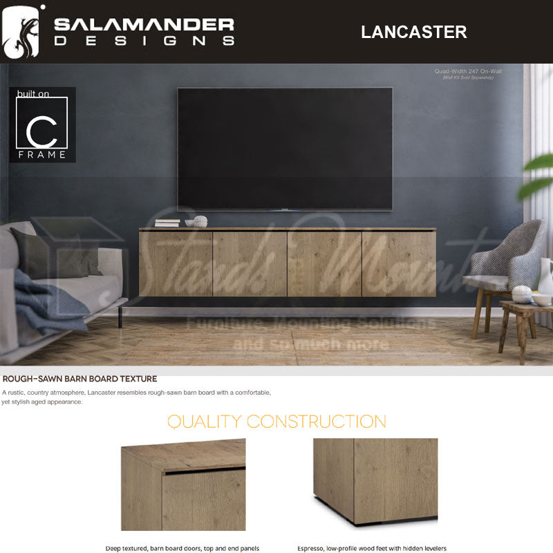 Salamander Lancaster 336 Interior Door Barnboard Oak Warm Finish