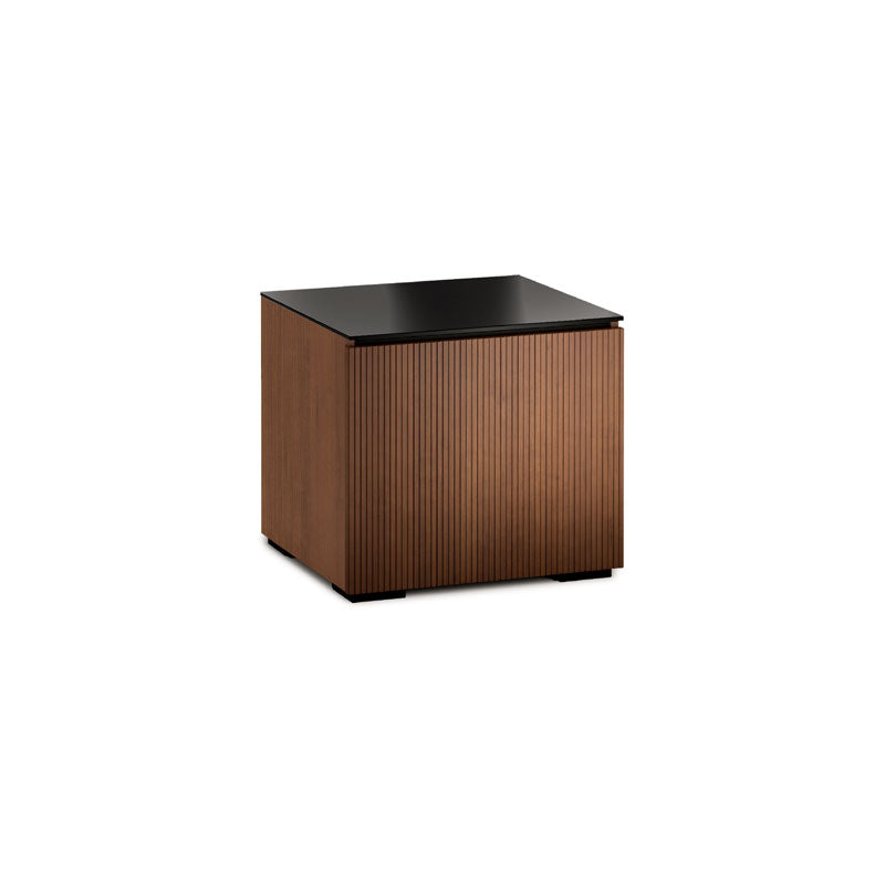 Salamander Manhattan 217 Cabinet Doors & Sides with Black Glass Top - Modern Storage