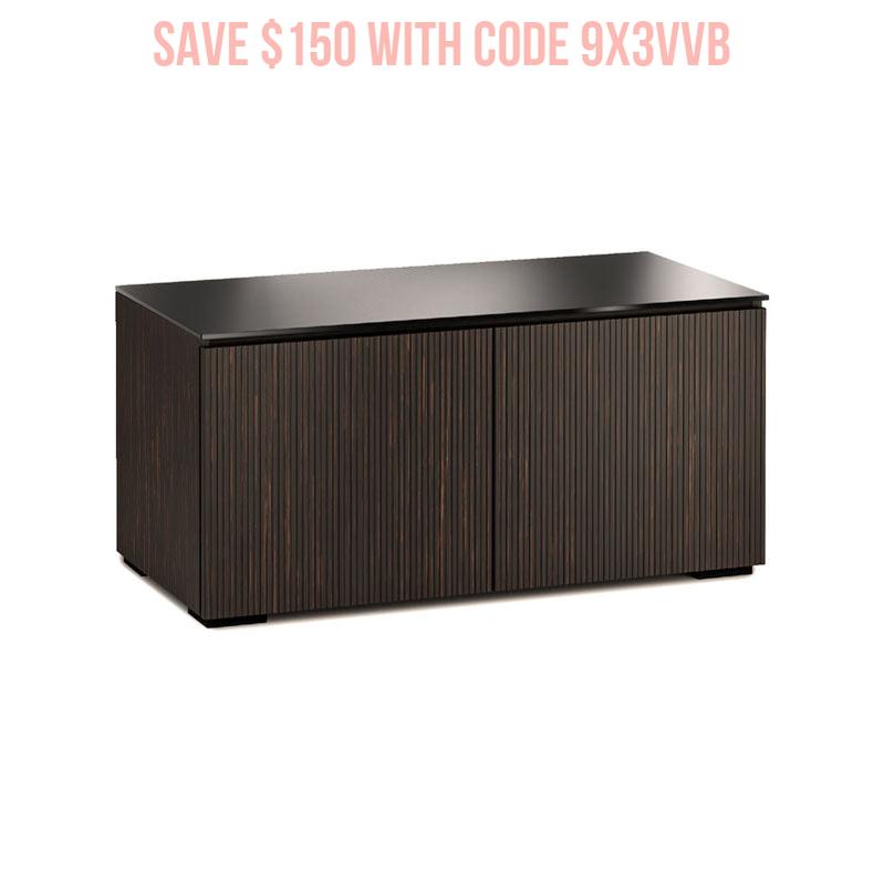 Salamander Manhattan 221 Maro Ebony Doors & Sides with Black Glass Top