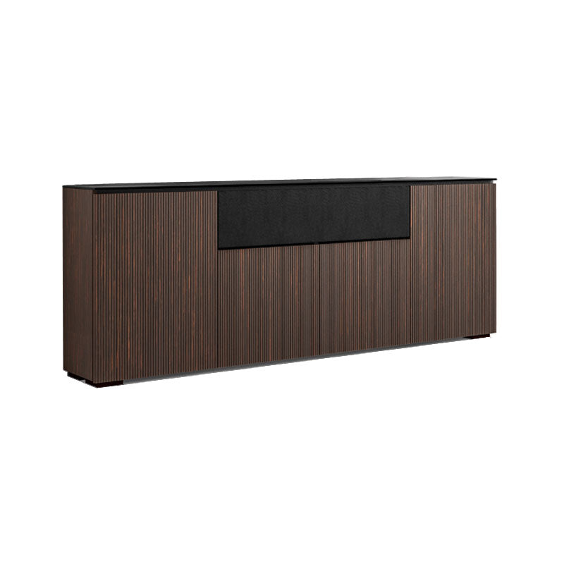 Salamander Manhattan 345 Low Profile Cabinet with Maro Ebony Doors & Black Top