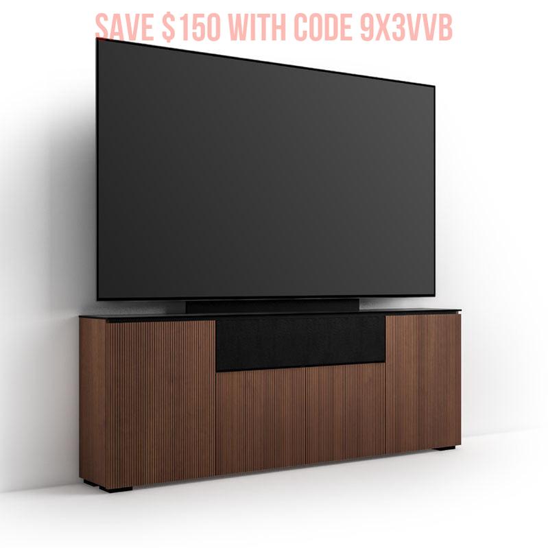 Salamander Manhattan 345 Low Profile Media Cabinet with TV Mount