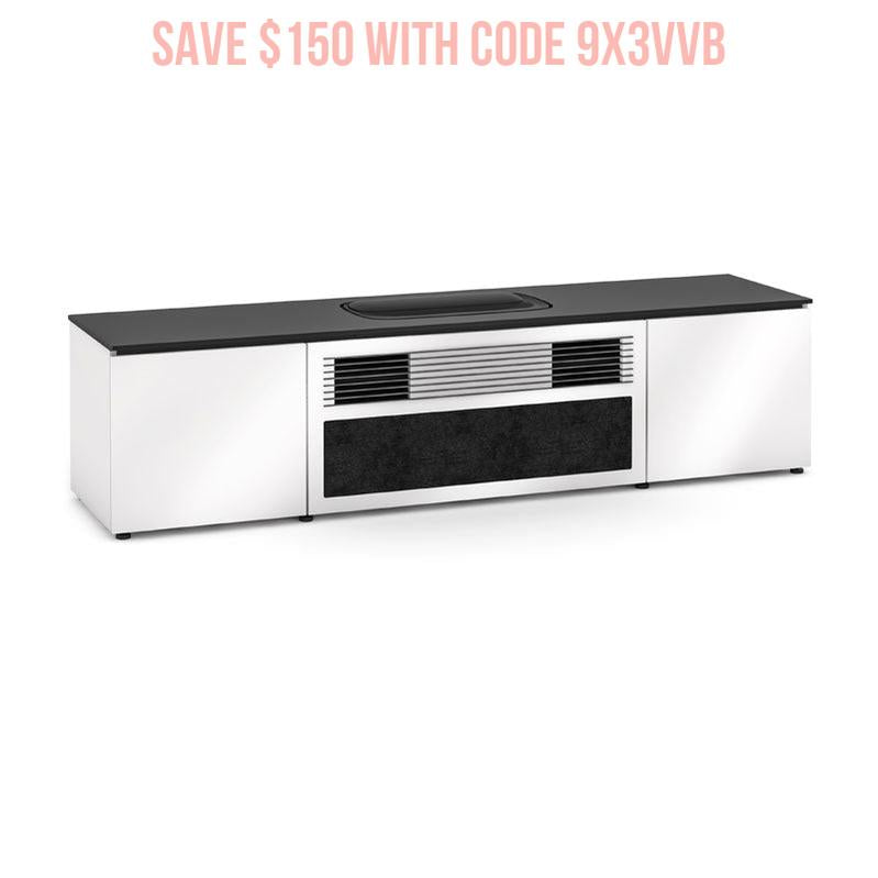Salamander Miami 245 Cabinet for Hisense UST L9G Projector – Gloss White