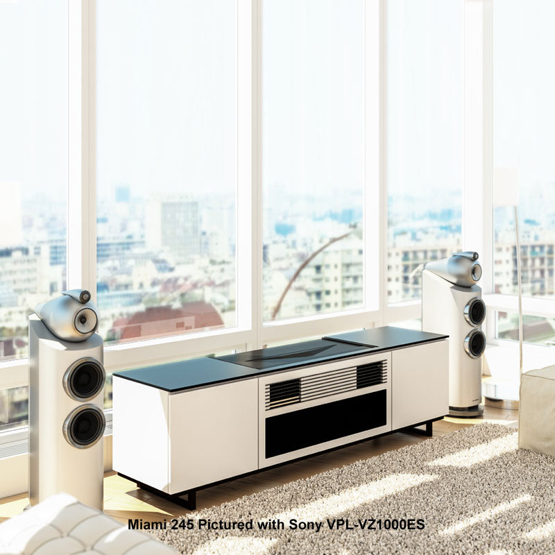 Salamander Miami 245 Deep Cabinet for Sony UST Projector – Sleek Integration