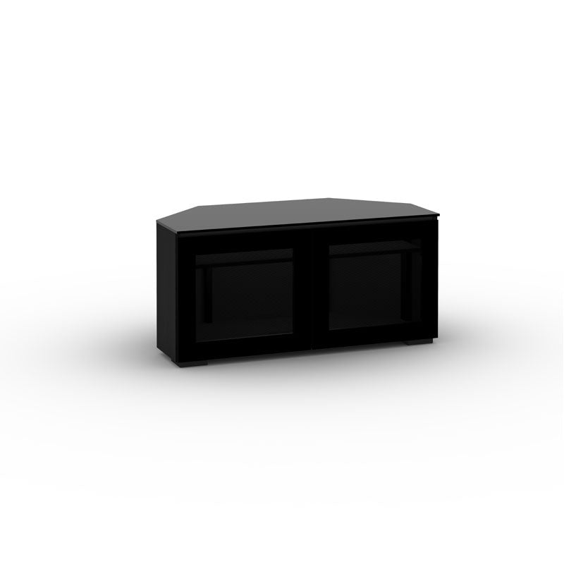 Salamander Oslo 221 Corner Unit Black Glass - Sleek Media Display