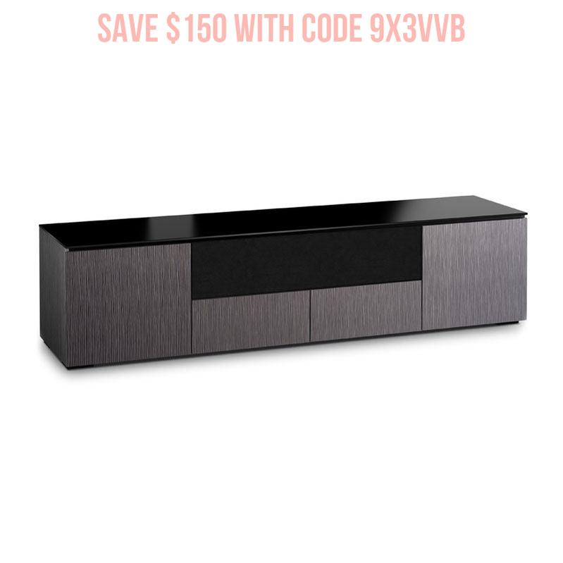 Salamander Seattle 245 Gray Oak AV Cabinet for Large TVs