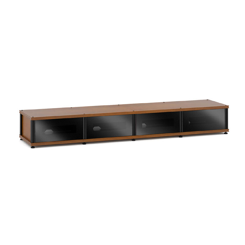 Salamander Synergy Model 141 AV Cabinet – American Cherry, Black Glass Doors