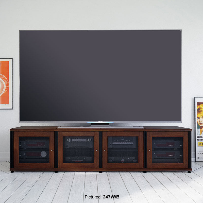 Salamander Synergy Model 247 Black Oak with Black Posts – Sleek Design