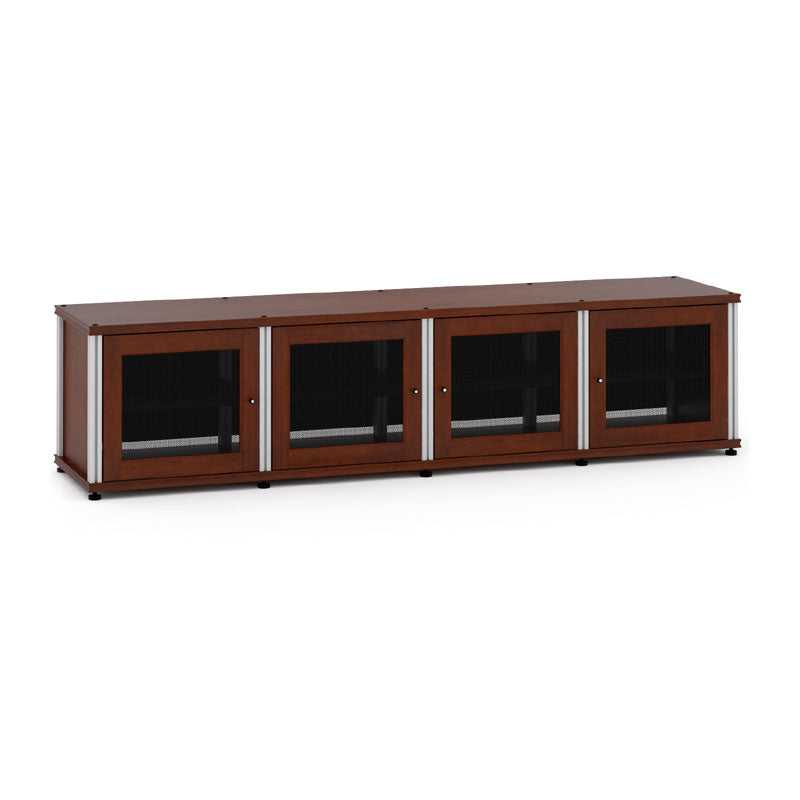 Salamander Synergy Model 247C/A Cherry AV Cabinet with Aluminum Posts