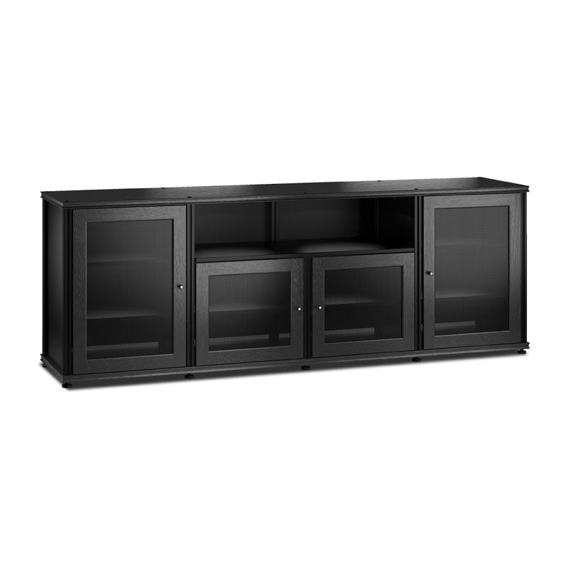 Salamander Synergy Model 345 Black Oak AV Cabinet for Home Theater