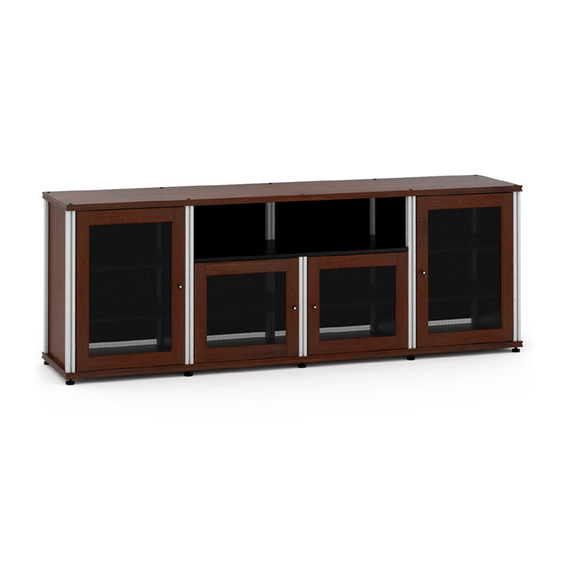 Salamander Synergy Model 345W/A Walnut with Aluminum Posts – Durable Modular Component for Modern Spaces