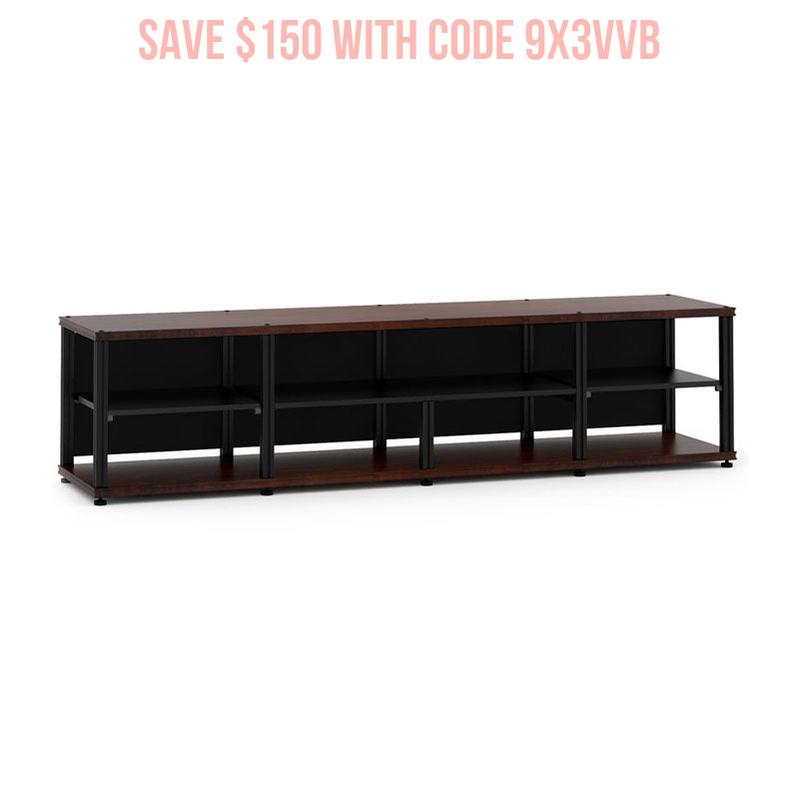 Salamander Synergy Quad 20 AV Cabinet with Center Opening for Home Theater