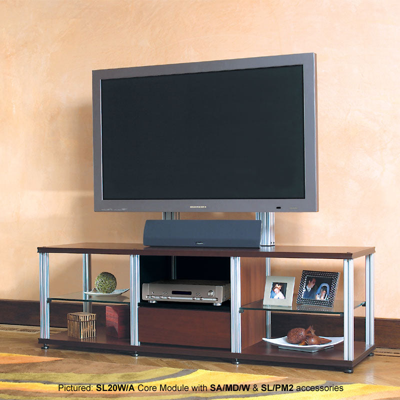 Salamander Synergy Quad 30 Cherry Modular System with Aluminum Posts