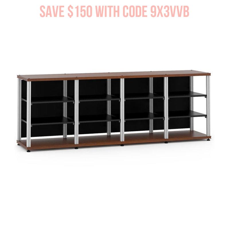 Salamander Synergy Quad 30 Cherry Modular System with Aluminum Posts