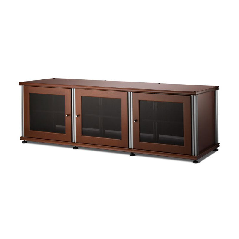 Salamander Synergy SB237C/A AV Cabinet Cherry with Aluminum Posts