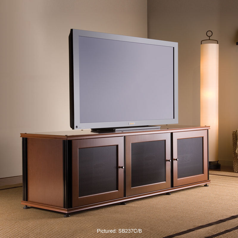 Salamander Synergy SB237W/A Walnut AV Cabinet with Adjustable Shelves