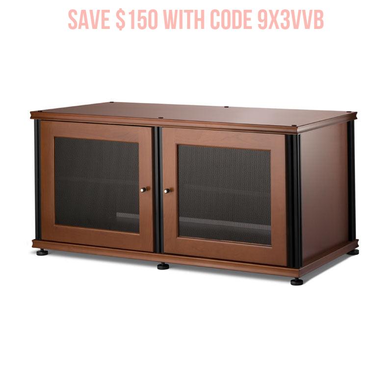 Salamander Synergy Single Box 221 Cherry with Black Posts – Modular Storage
